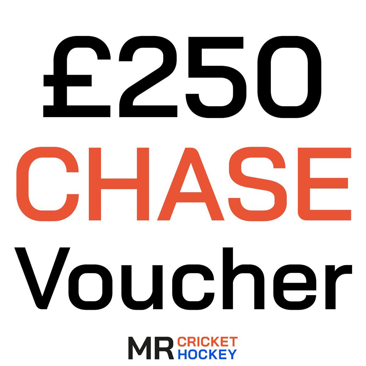 MrCricketHockey's tweet photo. We have a £250 @ChaseCricket voucher to give to one of our followers!! All you have to do to win is - Follow us on Twitter 
Like us on Facebook (Link in Bio) &amp; RT now for your chance to win this amazing prize!! #MRCricketHockey #Cricket #Hockey #Free #Giveaway https://t.co/BiDX4POjP6