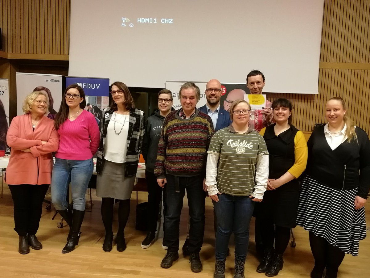 TuulaNarva's tweet photo. För rätten till självbestämmande och full #delaktighet. #tillgänglighet  #FDUV s valdebatt ikväll. #EttFunktionsrättFinland! https://t.co/mBxObgLJUU