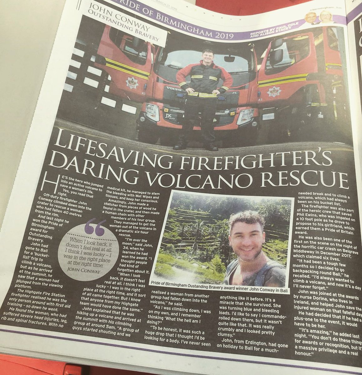 John Conway tweet media