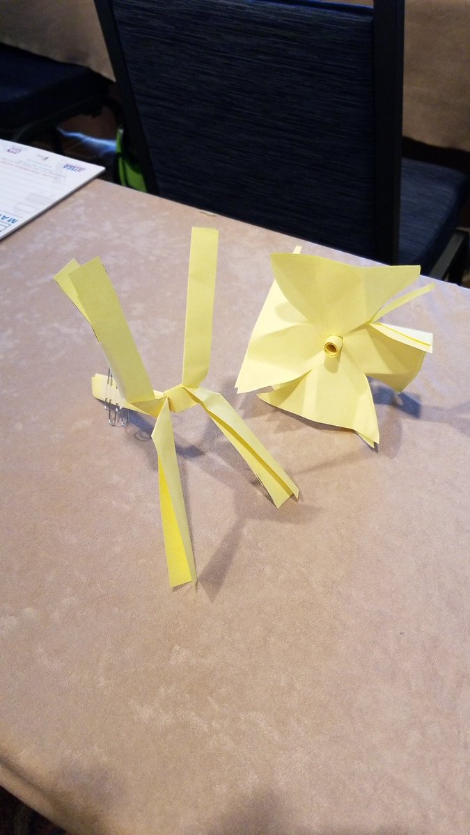 bryansilver9's tweet photo. Our modification to the Traditional 2 blade helicopter drop activity. https://t.co/1IlL5togbT