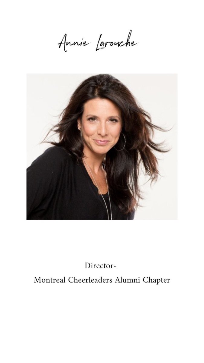 CFcheeralumni's tweet photo. Please welcome Annie to the CFCAO! https://t.co/q9tvuhKhNj