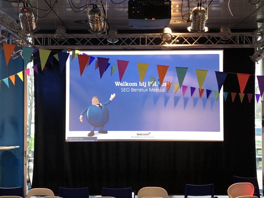 Lekker ‘nerden’ bij @seobenelux. Vette Bol.com SEO keynote! #seobenelux