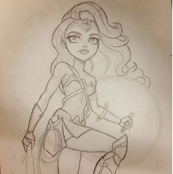 azzzaell's tweet photo. Wonder Woman from DC Super Hero Girls @SheaFontana https://t.co/F4JZ1odyvT