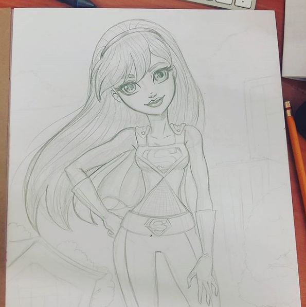 azzzaell's tweet photo. Supergirl from DC Super Hero Girls Fan-art
@SheaFontana https://t.co/faG5NPFlYS