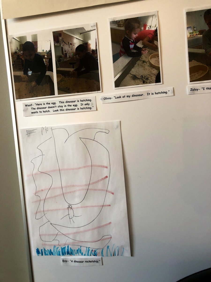 Connaughtcomets's tweet image. Kicking back to Prehistoric times in PreK. #experimentallearning #studentlead #learningweb #communityofexcellence