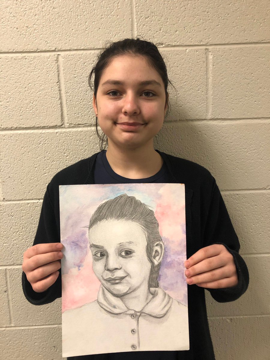 OhsArts's tweet image. Two more art club students of Ms.Daughtry are ready to send their Memory projects to USA students in need! Stay tuned for more. #memoryproject