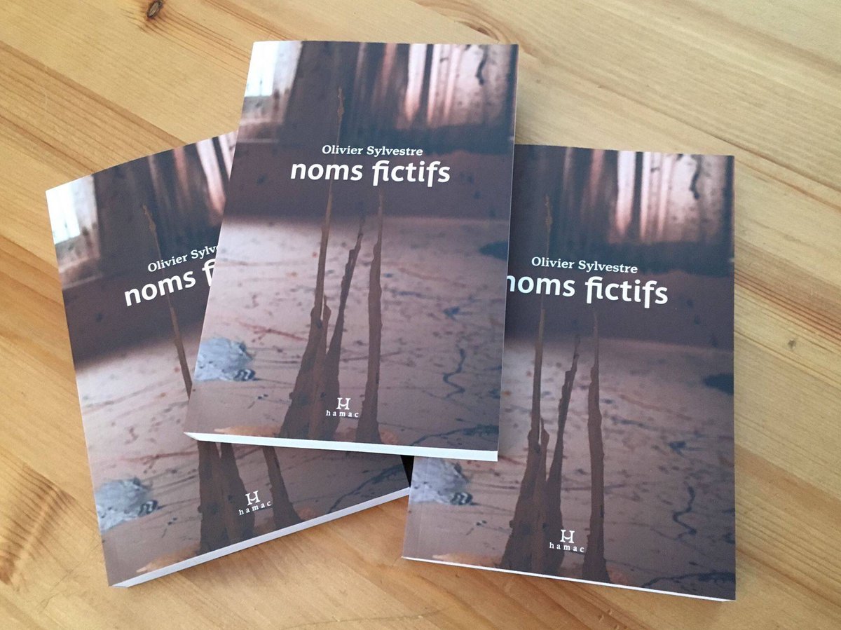 Bonne nouvelle!

«noms fictifs», le bouleversant et inclassable premier livre d'Olivier Sylvestre, est arrivé de réimpression. Il a entre autres fait peau neuve, et arbore désormais une nouvelle couverture.

Si vous étiez passés à côté, voici votre chance de vous le procurer!