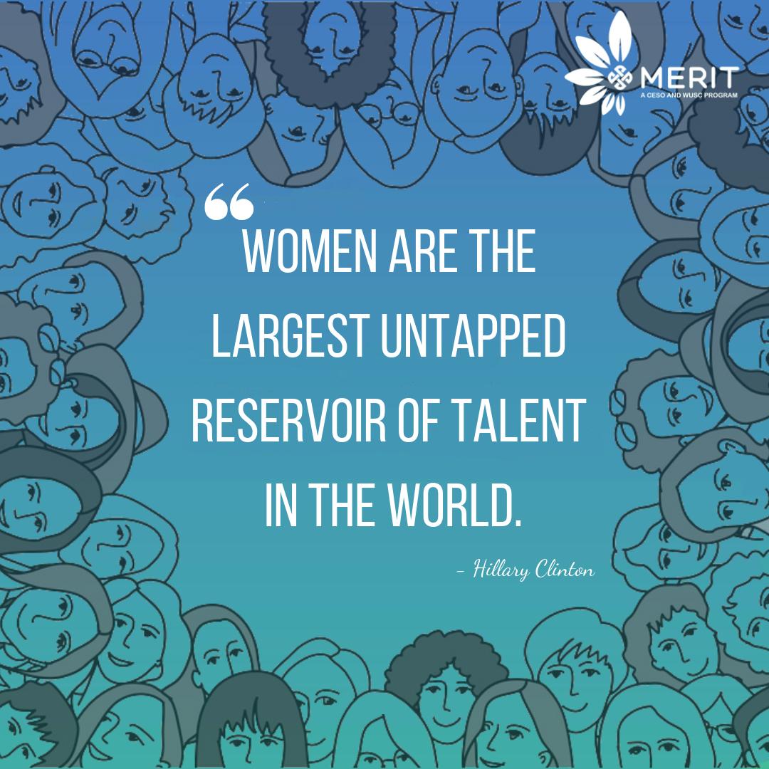 #MERIT applies a #gendermainstreaming approach in its work with partners to ensure equitable access and benefit to project activities, resources and outcomes for women &amp; men in #Mongolia mtr.cool/mzccfjl   #volunteer #genderequity