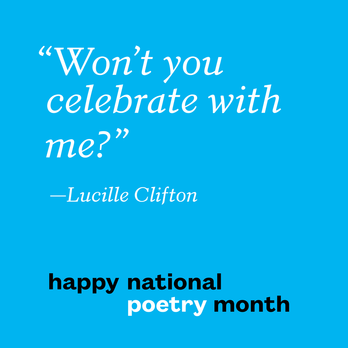 POETSorg's tweet photo. Since #NationalPoetryMonth  was inaugurated by the Academy of American Poets in 1996, it has become the largest literary celebration in the world. Join us in April as we continue celebrating poems &amp; poetry in 2019! https://t.co/ksoKHNtB49 https://t.co/D06V1thP9p