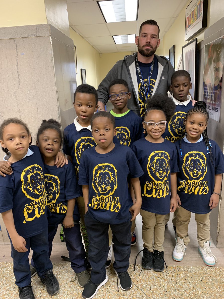 shout out to some people behind the scenes keeping my little ones styling.  <a href="/JesseMader/">Jesse Mader</a> and Ocreations for the graph design .Also <a href="/publicprintpgh/">Public Print House</a> for making sure every one of my kids could wear that Lincoln Lion shirt with pride.  Thank you!!