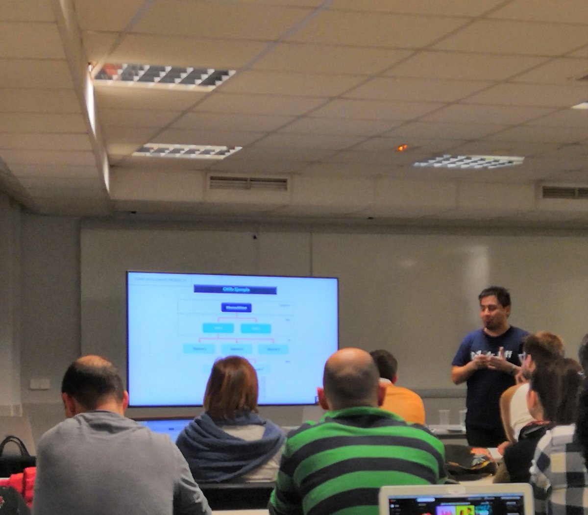 aniram_perez's tweet photo. Aprendiendo como funciona @Amplitude_HQ y la analitica de producto con Mario Arraque y Sergi González de @mrjeffapp y Javier Viñas de #growthlabmadrid
#ecommerce #analiticadigital #productanalytics #growthlab https://t.co/Ld136xmHyz