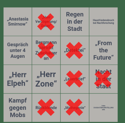 Captainhole's tweet photo. Das läuft einfach nicht...Ich warte vergeblich seit Montag auf mein erstes Bingo :D #BergmannLIVE https://t.co/WgyTkWmGUC
