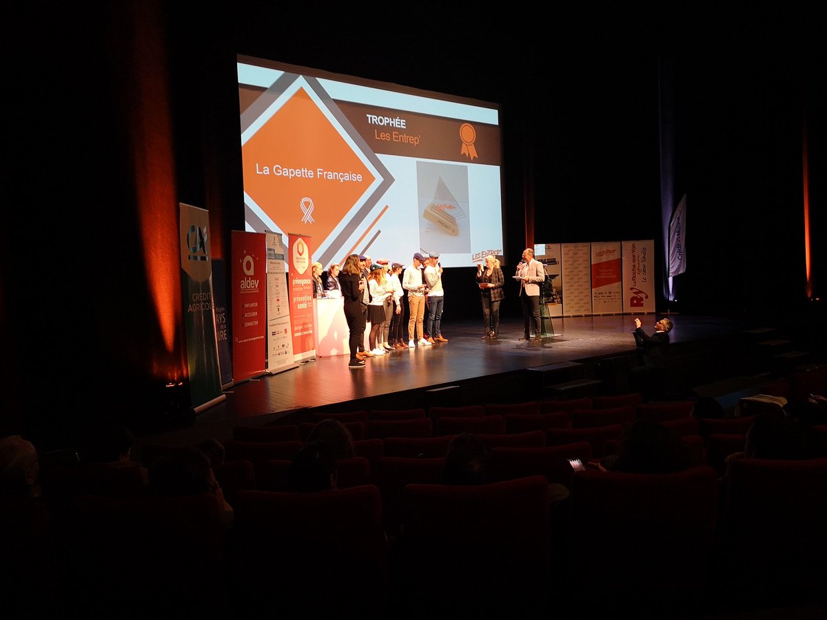 <a href="/LaGapetteFr/">La Gapette Française</a> grand vainqueur du trophée <a href="/LesEntrep/">Les Entrep'</a> bien joué la Sarthe, @obiencourt <a href="/KarineLemercie1/">Karine Lemercier</a> thks to <a href="/fabio_rubino/">Fabio Rubino</a> <a href="/LeMansInnov/">Le Mans Innovation</a> @LeMansDev <a href="/cci72/">CCI Le Mans & Sarthe</a>