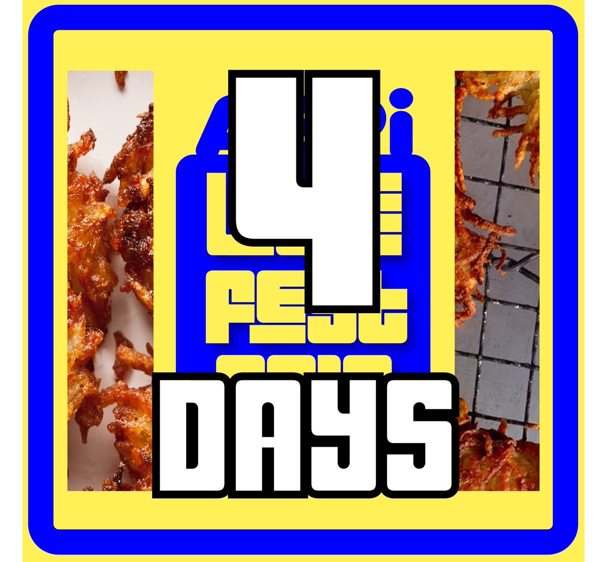What is 5-1? The number of days until #cincylatkefest! Make sure to buy your pre sale tickets!!