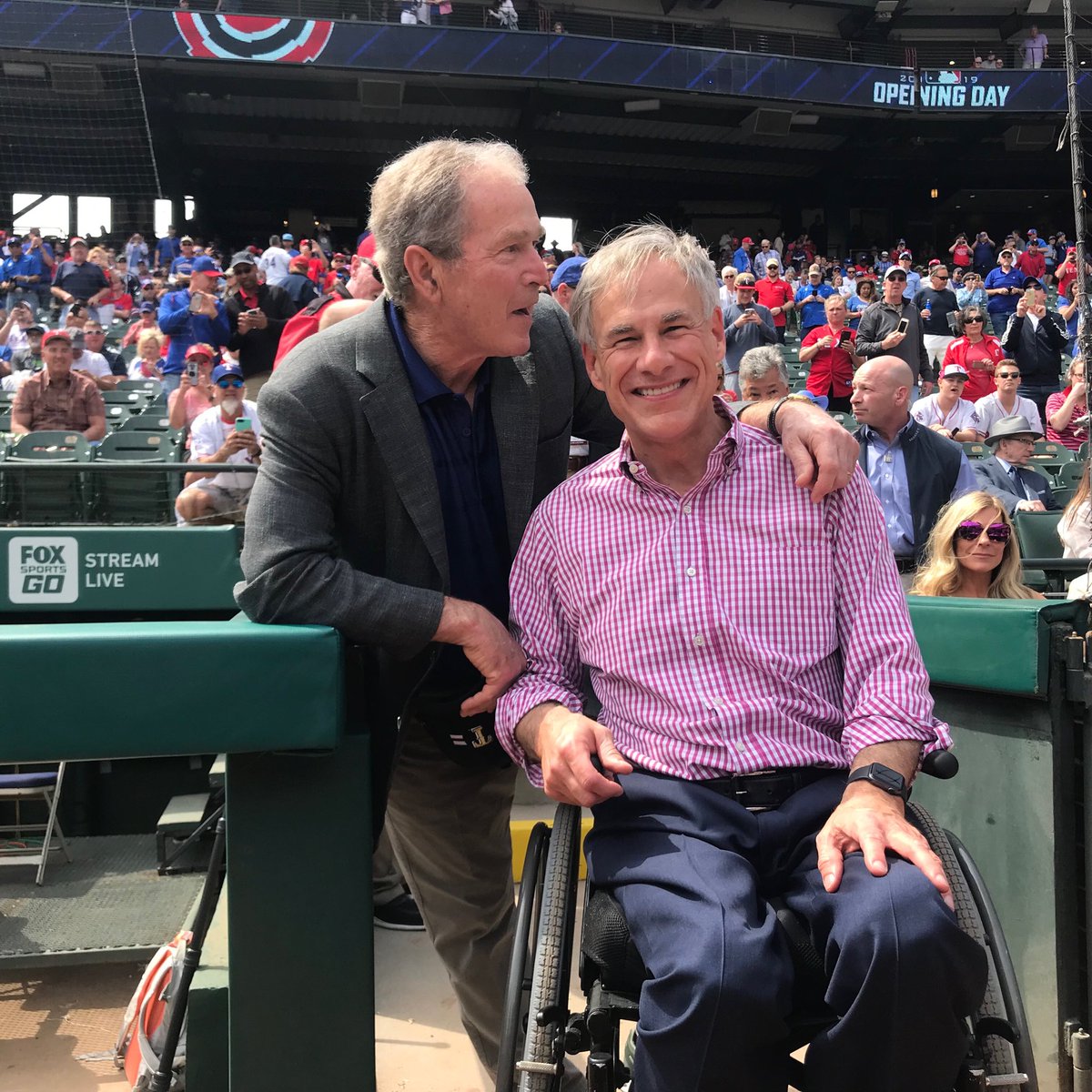 Are Greg Abbott And George Bush Related?