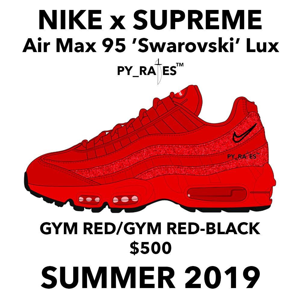 【販売リンクあり】11/9発売 SUPREME×NIKE AIR MAX 95 LUX PACK 抽選/定価/販売店舗あり 9枚目