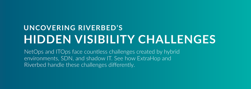ExtraHop's tweet photo. Curious how ExtraHop stacks up against Riverbed? Check out our infographic for a side-by-side comparison of application visibility, #machinelearning, scalability, + more! https://t.co/mfIcG1Em4h https://t.co/4KM1ydNV6C