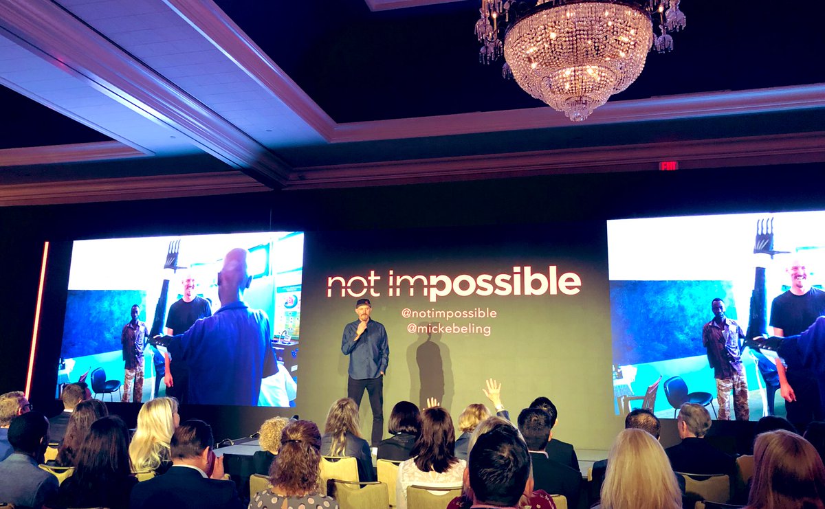 tashaklares's tweet image. It’s been a superb week here @Cisco #Mktgvelocity &amp;amp; what an awesome way to close it out with @MickEbeling @NotImpossible #HelpOneHelpMany