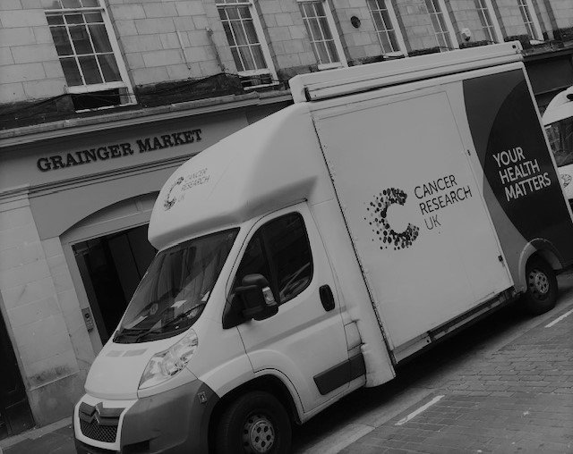 We're Back , <a href="/CRUKHubNE/">Your CRUK Hub NE</a> <a href="/CRUKRoadshow_NE/">Roadshow Team NE</a> will be joining forces to provide Fortnightly Roadshows from <a href="/graingermarket1/">Grainger Market</a> , come along and chat to our Awareness nurses and access free information,  Friday 29th March 10am - 4pm  <a href="/HWNewcastle/">Healthwatch Newcastle</a> <a href="/nufcfoodbank/">NUFC Fans Foodbank</a>