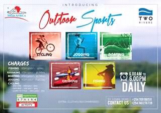 joshuamutua10's tweet image. This Saturday the only place to be is @TwoRivers_KE comes experience good music from @GiladMillo at the river front and take part in the outdoor sports that will  be launched that day #GoodMusic #TwoMuchFun #TwoGoodToBeTrue