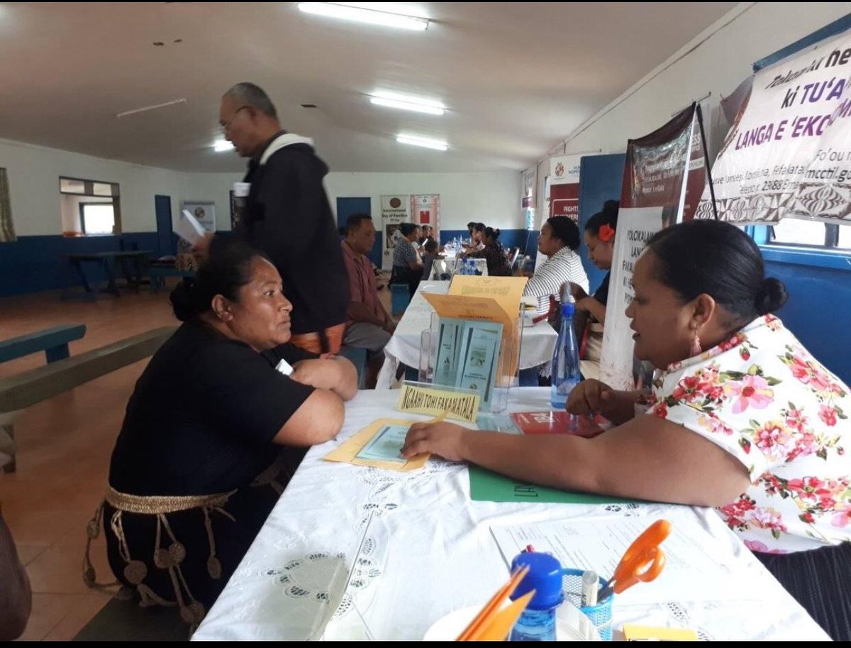 TongaNID's tweet photo. Day 2-4 #Lavengatonga #Nakolo #haasini #hamula #niutoua #REACHTonga @unwomenpacific @UNDP #TeamNationalID https://t.co/3oGySj2Dgx