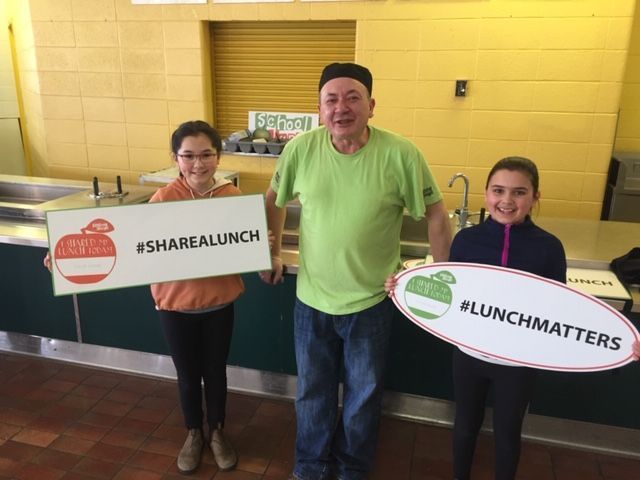 SchoolLunchAssn's tweet photo. @BishopFeild are proud supporters of our #sharealunch campaign. Thank you! #lunchmatters @NLESDCA @NLTeachersAssoc @coast1011 https://t.co/Z4CkFWnYo6