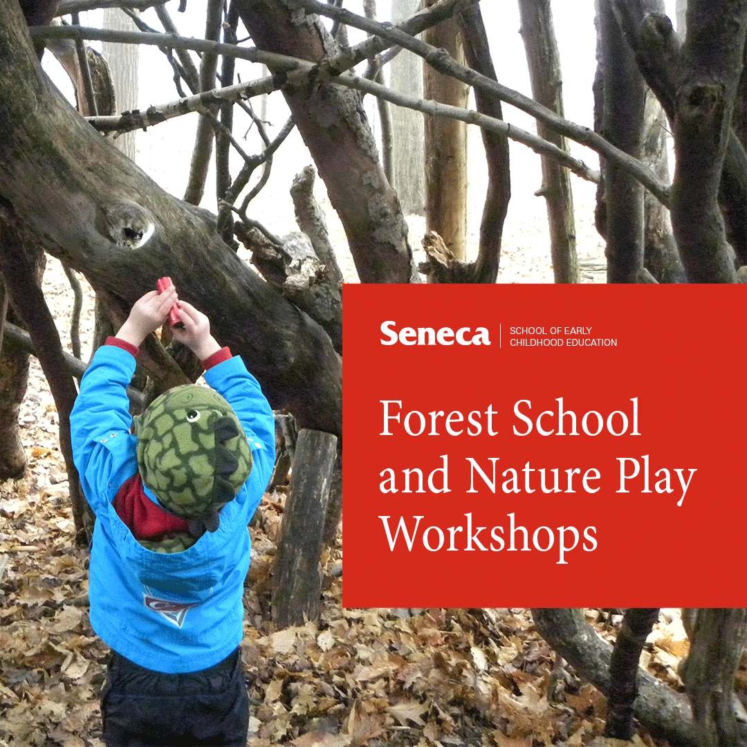 SenecaForest's tweet photo. Our "Intro to Forest School and Nature Play" workshops on May 8 and 29 are open to the community. Space is limited. Contact me for more details
Register now:
https://t.co/uwLVbxwYMd https://t.co/UH7YJHf2kk