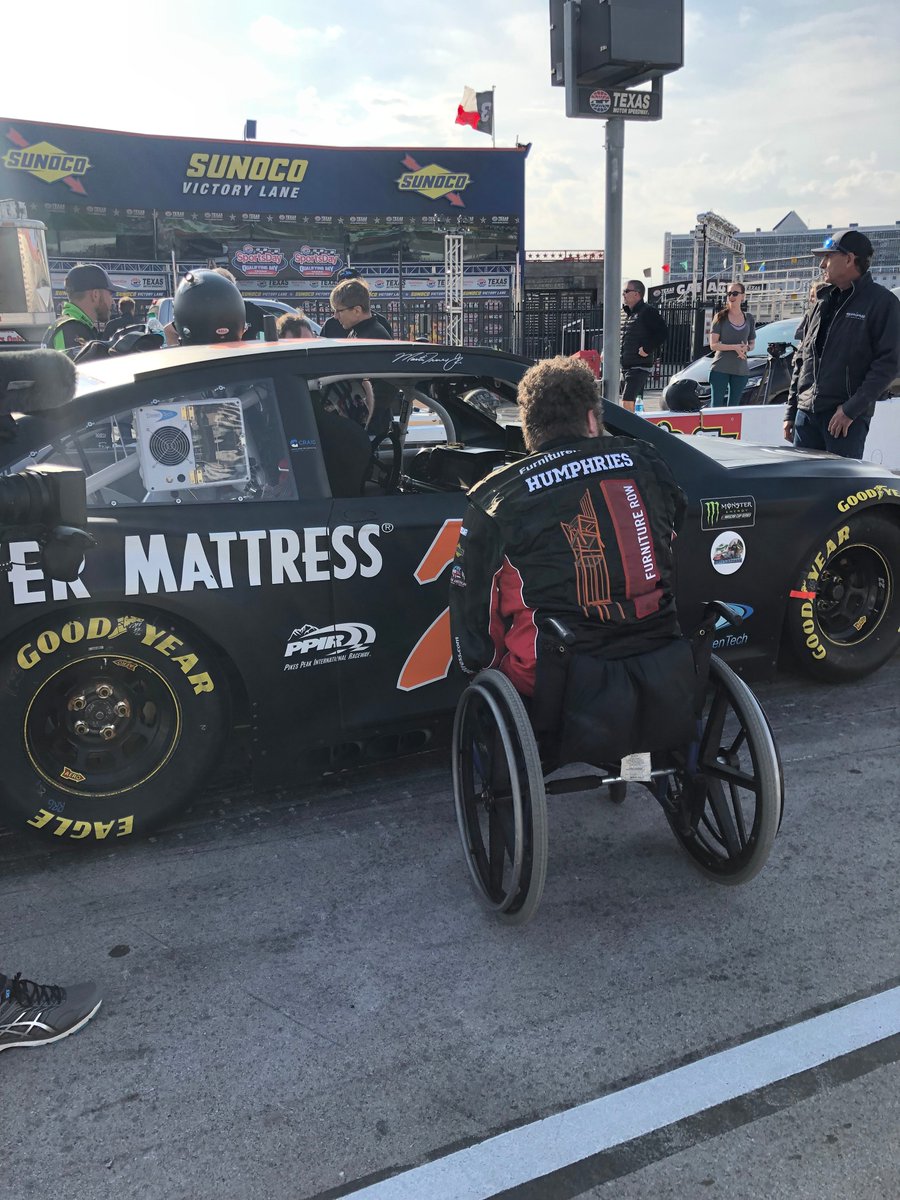 FalciAdaptive's tweet image. Eager to check out the car. 
#nascar #inspiration #adaptivecommunity