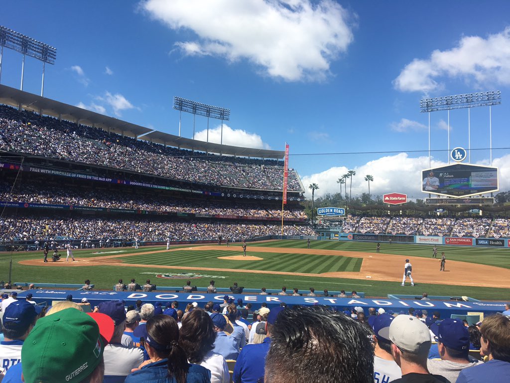 mulvihill79's tweet photo. Hey! It’s baseball season! #OpeningDayInLA https://t.co/Y0adVNHqvW