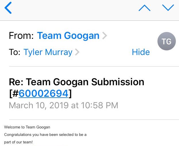 ty1ermurray1's tweet photo. So happy to officially be a member of the Googan Squad! @googan_squad @LunkersTV @FishinWithFlair @FishingTheMW @lakeforkguy @alexpbassin https://t.co/dApmZ51vcl