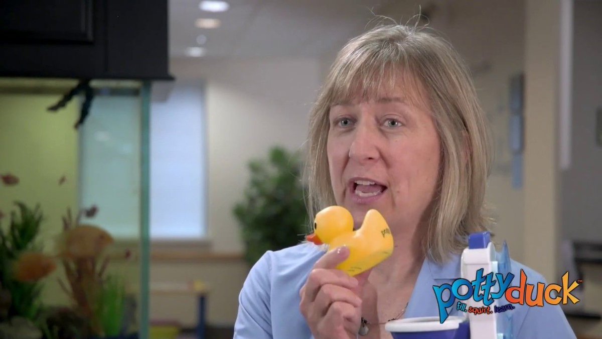 Why use a toy for potty training? 1-minute video buff.ly/2CBKGUx