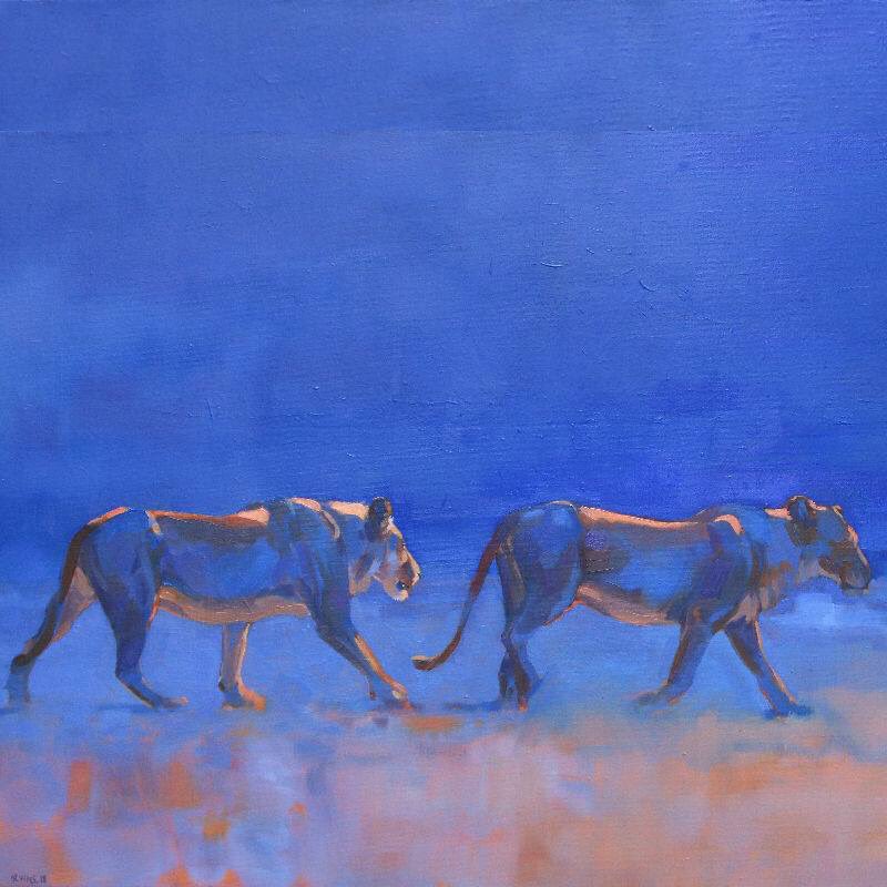 HAOS Artist: Heather Irvine
"Into-the-blue"
One of over 40 artists taking part in our 2019 Art Trail (8-9 &amp; 15-16 June).