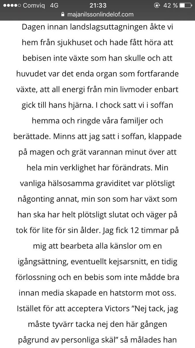 watsonemmma's tweet image. Maja Nilsson Lindelöf berättar. Och trycker dit Olof Lundh.