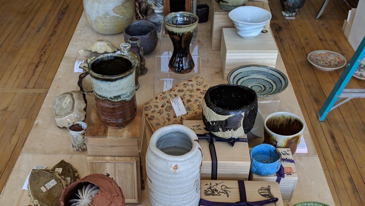 CerberaG's tweet photo. NCECA Pop-Up Exhibition: Come and see us: Covet Design, 3736 Chicago Ave, Minneapolis, MN 55407 - We are open every day Tuesday-Saturday, from 10-6pm, Thursday until 8pm. Cerbera Gallery and The Nevica Project teamed up to present a ceramics exhibition at #NCECA #NCECA2019 https://t.co/q0wZTRwcMY