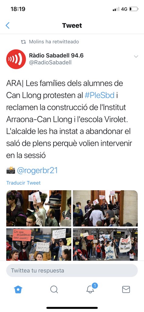 AFAVirolet's tweet photo. Després de 8 anys lluitant per fi hem aconseguit visibilitzar el greu problema que pateix el nostre barri, avui les famílies ens hem plantat i hem dit basta al ple de l’Ajuntament.Hem cridat ben fort @edificisja #ProubarraconsSOSCanLlong @jesus_vinyes @JosepBargallo no desistirem https://t.co/7MjHIhsZ1E