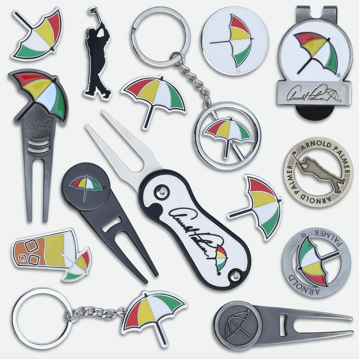 PRG_Golf's tweet photo. Official #ArnoldPalmer accessories are now available to purchase from the PRG website: https://t.co/XSu8EMYONx https://t.co/G1YZM6gG50