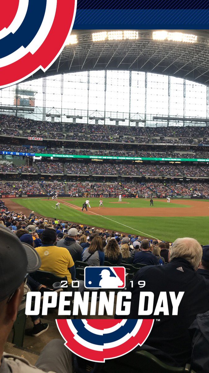 briggawhat's tweet photo. Obligatory #Brewers #OpeningDay post. #ThisIsMyCrew https://t.co/ECItTQaBWe