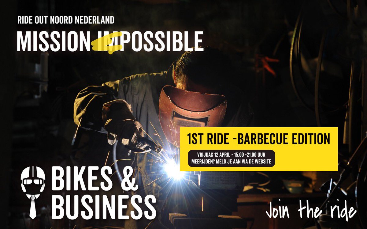 Bij Perfect Dream Bikes is veel mogelijk om motoren te customizen. Wil jij zien wat Rene en zijn team doen in Assen met motoren? Zorg dan dat je erbij bent op 12 april in schrijf je in via bikesandbusiness.nl/regio-noord-ne…

Motorrijders in je netwerk en vriendenkring? Delen mag uiteraard..
