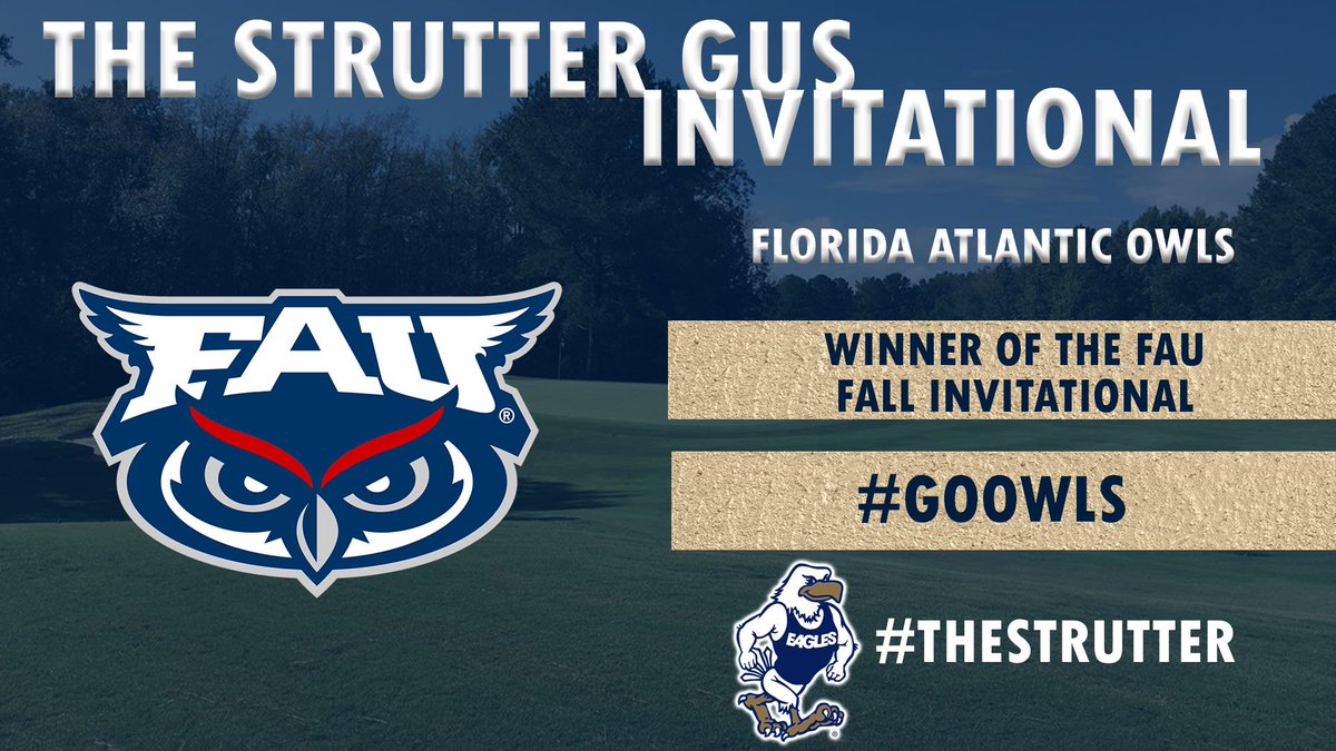 StrutterInvite's tweet image. We are happy to have @FAUWGolf join us for #TheStrutter. The Owls claimed the title when they hosted the FAU Fall Invitational earlier this season. #GoOwls