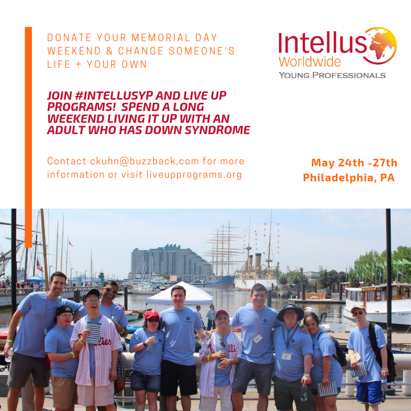 IntellusYP's tweet photo. #IntellusYP is excited to announce our first volunteering initiative! Join us Memorial Day Weekend in Philadelphia! Email ckuhn@buzzback.com if interested. https://t.co/aI5yHM46QG
