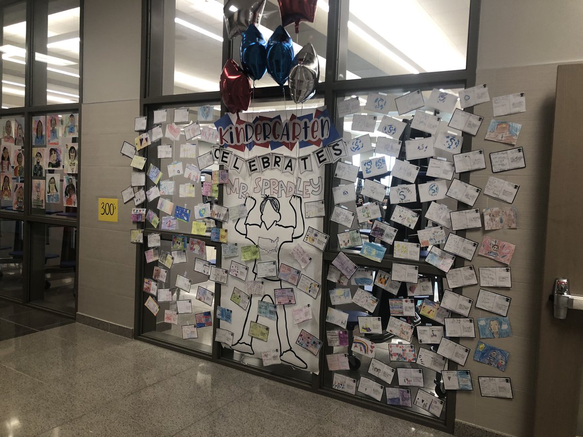 tschroeder7000's tweet photo. Kinder is ready to celebrate Mr Spradley tomorrow! #kindercares #spradleyscholars https://t.co/grquqwEZ7A