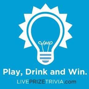Trivia every Thursday 6-8pm 
Prizes for 1st &amp; 2nd place
Come get your drink &amp; think on! 

www.liveprizetrivia. 
*if you go to their website you get a free answer.