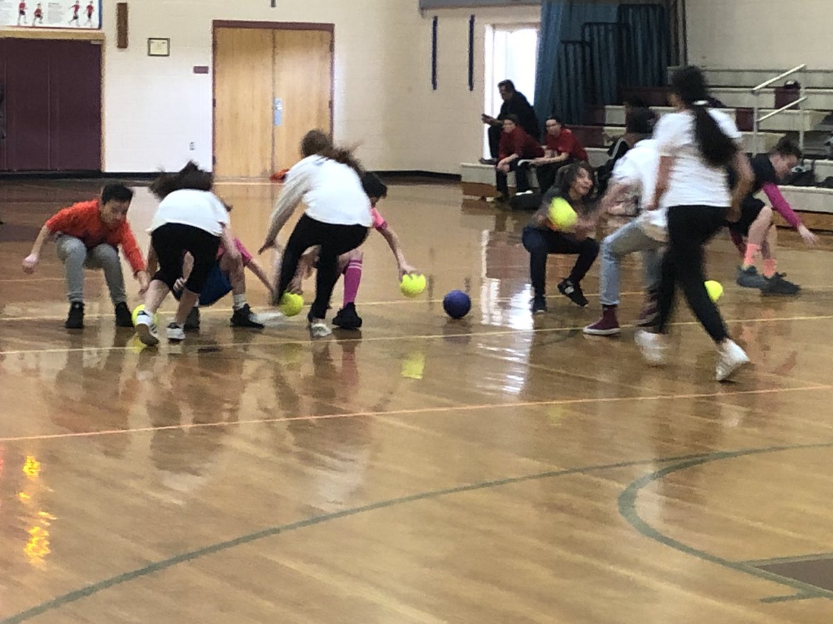 PSMSprincipal's tweet photo. Let the games begin ! The Dodgeball for Danny fundraiser is underway at PSMS! Students supporting one of their own! Awesome! https://t.co/RiWWrKmfgC