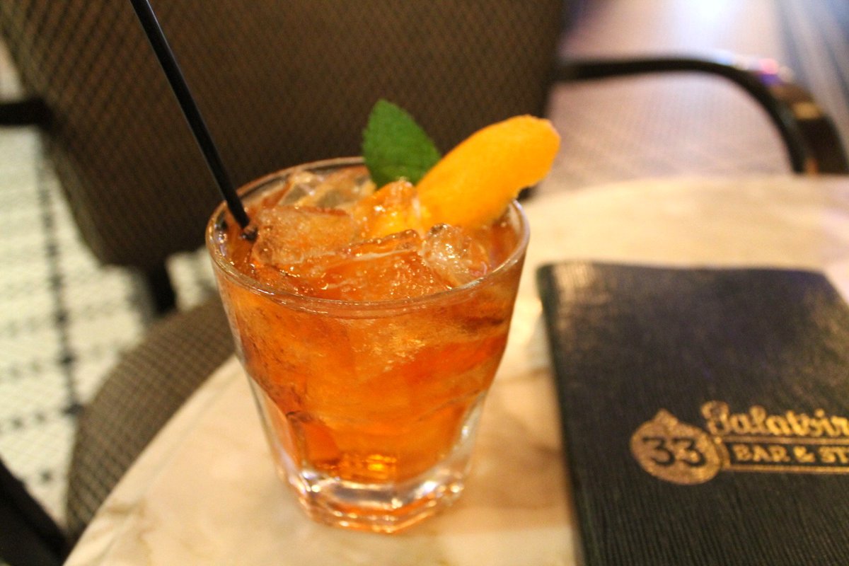 Join us at 33 for our signature pre-theatre cocktail, The Miranda, before Hamilton ends at The Saenger on March 31. #galatoires33nola