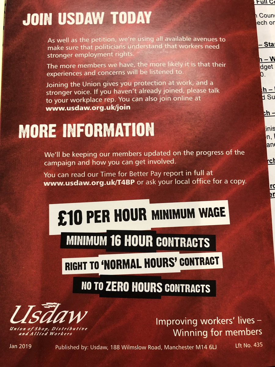 _ClaireGilbert's tweet photo. 🖊 Support @UsdawUnion - please sign this petition to strengthen workers’ rights https://t.co/wtxklbm9XV #TimeForBetterPay #SaveOurShops 💪 https://t.co/9p04TA2cAB