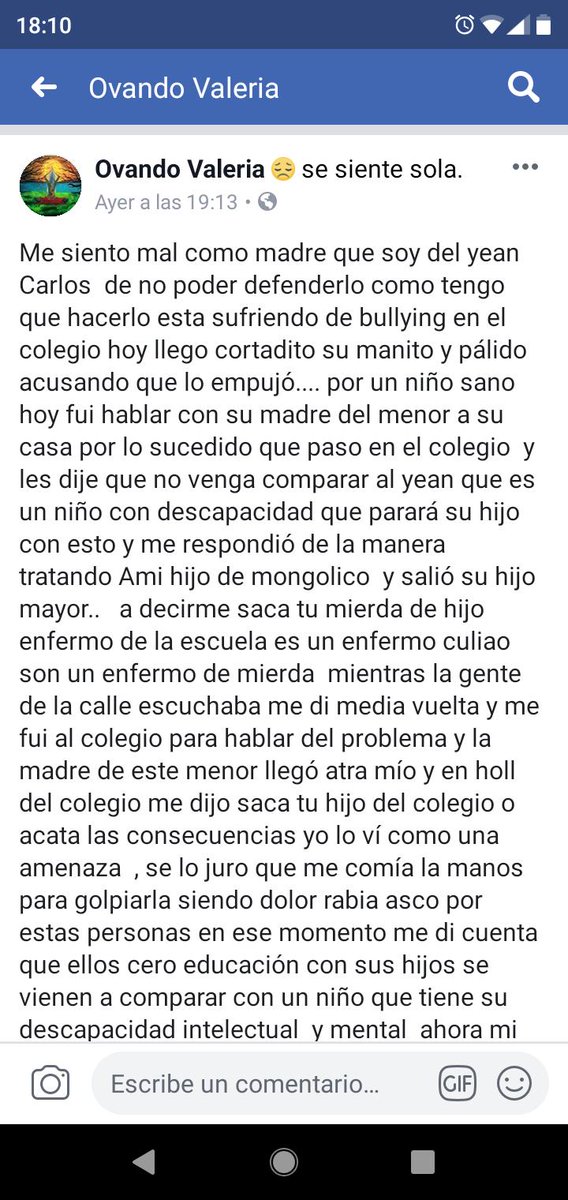 vrojaso77's tweet photo. @Mineduc @mcubillossigall @CarlosZarateV #LeyZamudio #Bullying espero lean esto! https://t.co/1zH20yIkTc https://t.co/COWs378aCM