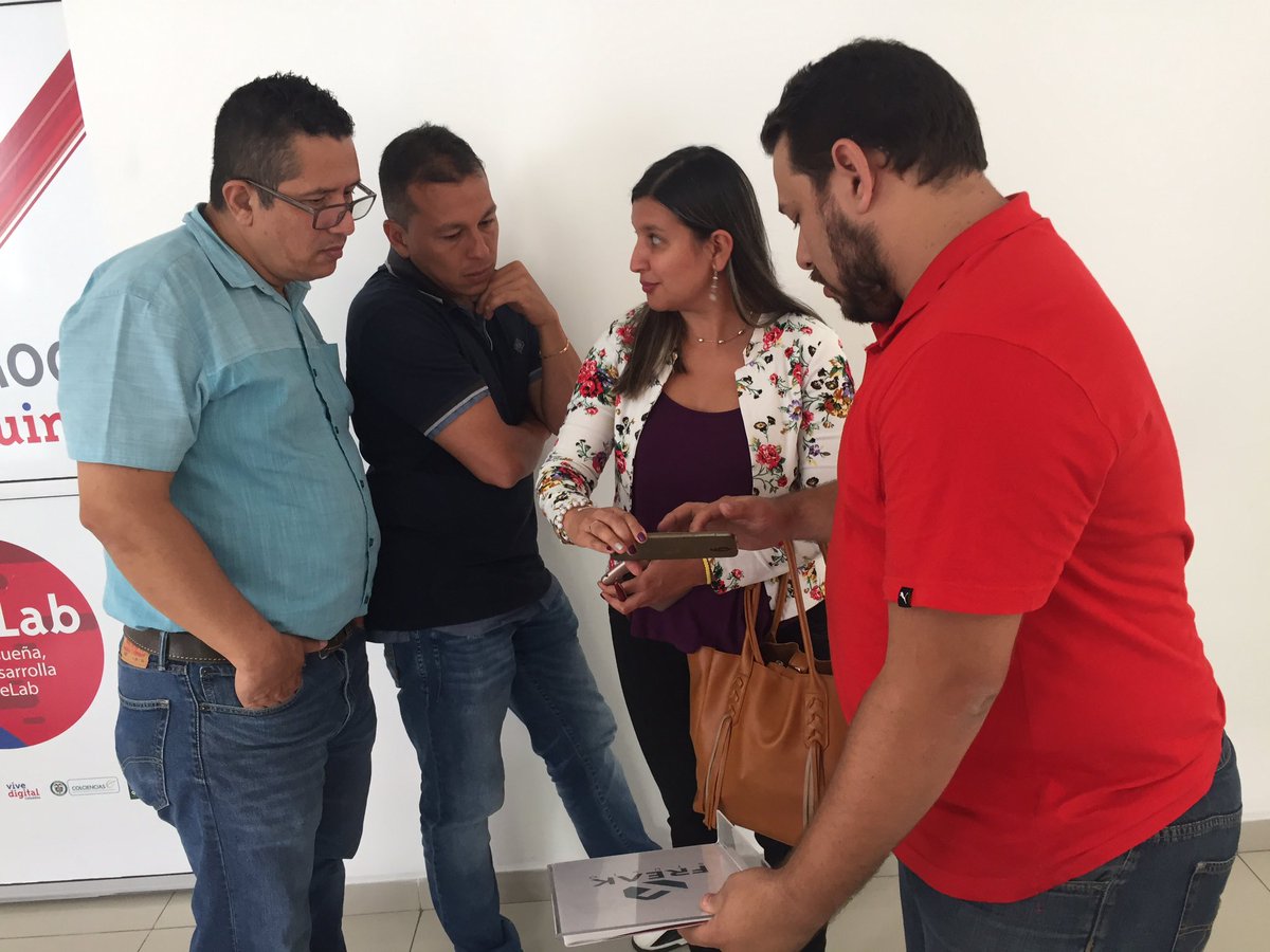 VivelabQuindio's tweet photo. Con gran alegría se recibió la visita de los coordinadores de #ViveLabPereira conociendo nuestras instalaciones, compartiendo experiencias y creando lazos de trabajo.
#emprendiemiento
#ViveLab
#ViveLabQuindío
#ElFuturoDigitalEsDeTodos 
@ViveLabs @ConstainSylvia https://t.co/EHPTQ3eOEa