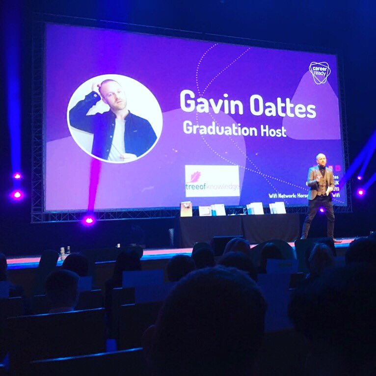 gavinoattes's tweet photo. A huge thank you to everyone involved with @CareerReadyUKβs #ScotGrad19 today in Perth. A truly brilliant event celebrating 100βs of remarkable young people! #BeTheMilk https://t.co/3awYn4tHyw