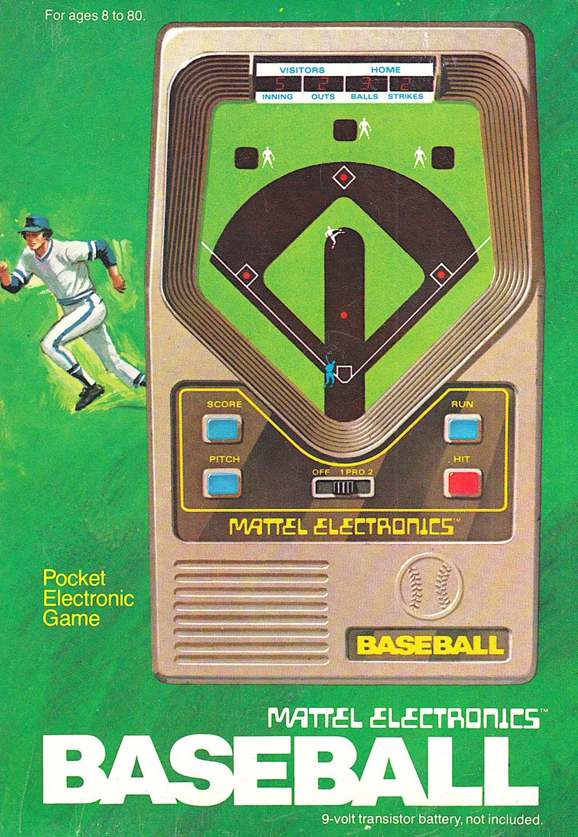 mattel baseball 1978