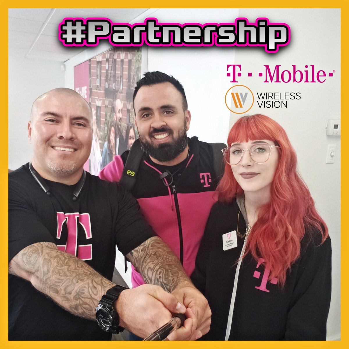 MLara1320's tweet photo. Spending time with #territorymanager @D_Hernan31
#partnership is key to a #successful business
David helping the #WestCovina #TMobile store #gapattack
#WirelessVision #WVSoCal #WV #SoCal #SGV #SanGabrielValley https://t.co/mwANVkdj9u https://t.co/DHgOLGdEHe